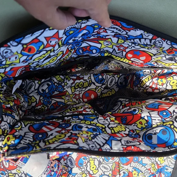 TokiDoki Jujube Be classy ~Super Toki diaper bag with changer - Picture 4 of 8